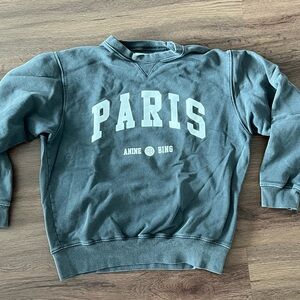 Anine Bing Charcoal Sweatshirt